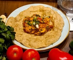 Chicken Masala Puri